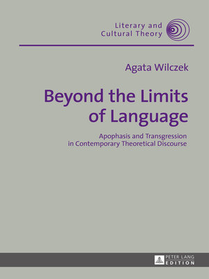 cover image of Beyond the Limits of Language